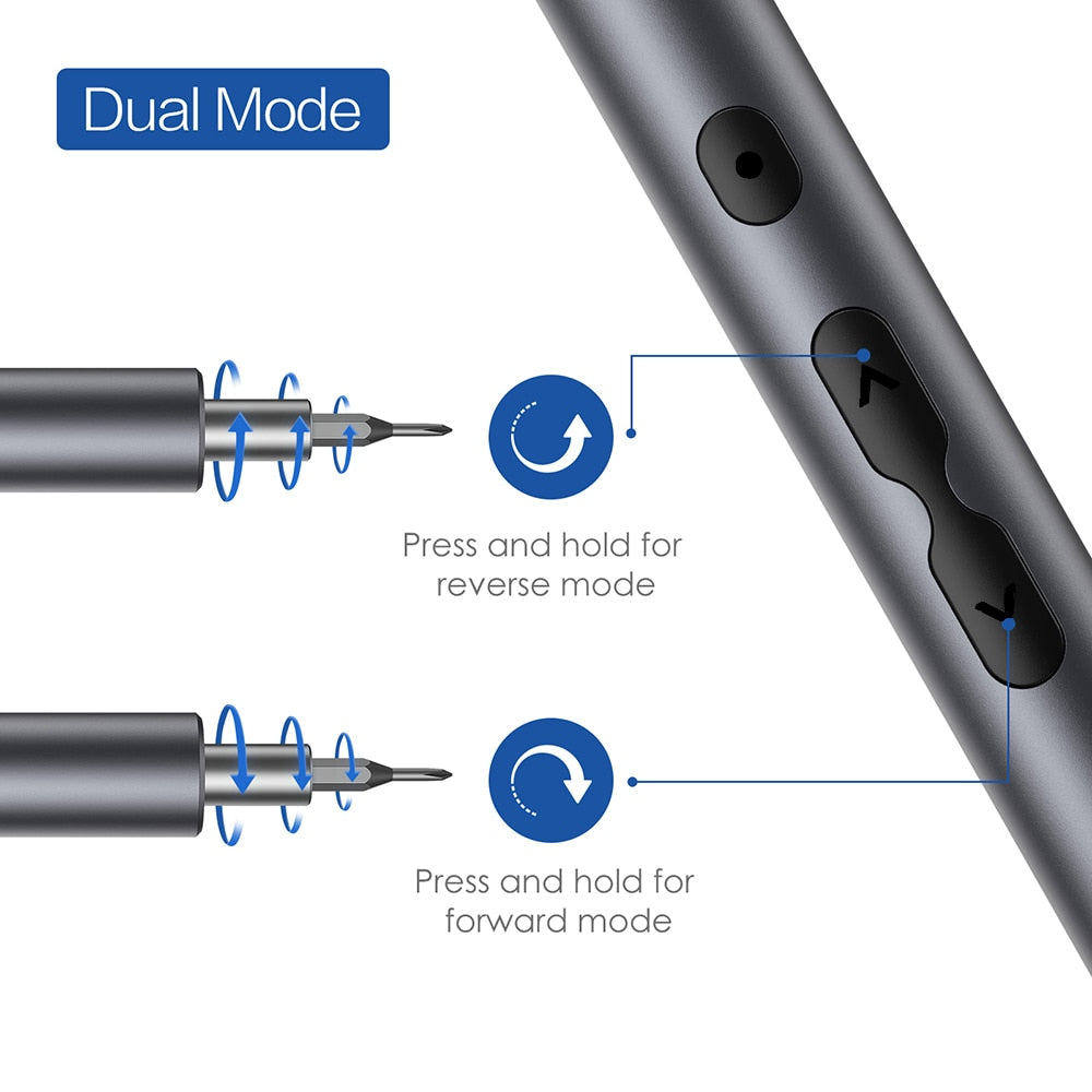 Permaplug Elite Mini Electric Screwdriver Pen Set